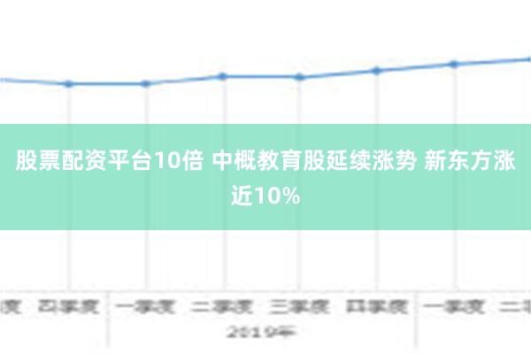 股票配资平台10倍 中概教育股延续涨势 新东方涨近10%