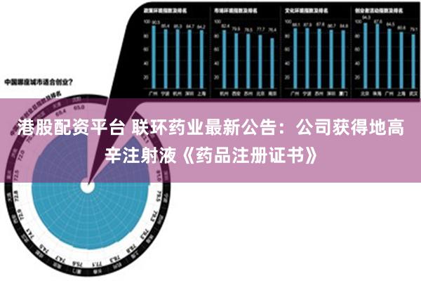 港股配资平台 联环药业最新公告：公司获得地高辛注射液《药品注册证书》